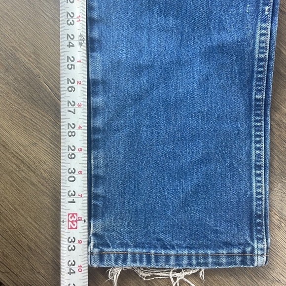 Wrangler Mens Cowboy Cut 13MWZ Distressed Jeans, size 38x36 - Picture 9 of 13